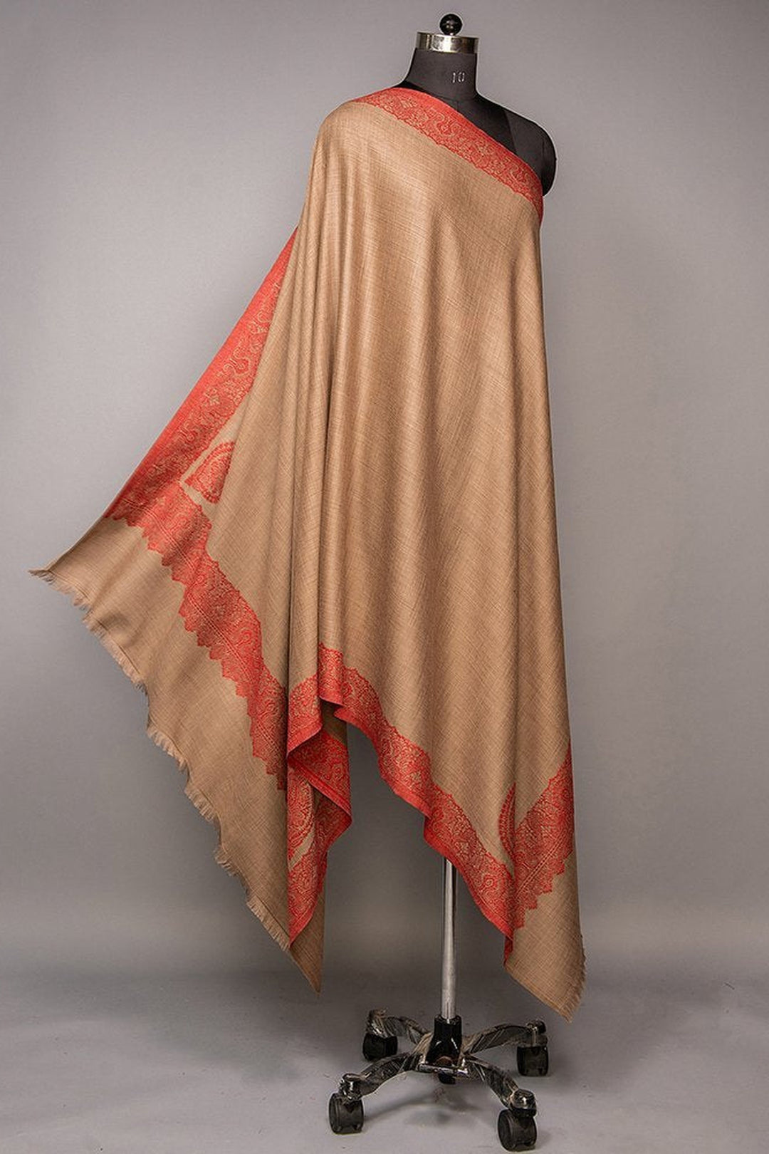 Kani Women's Shawl With Border Design