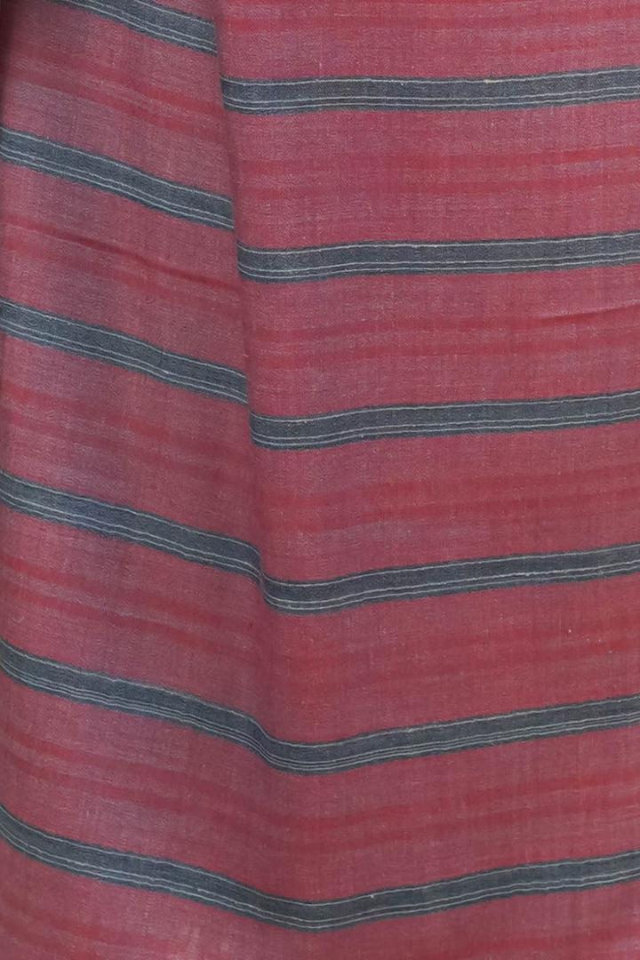 Reversible Striped Shawl