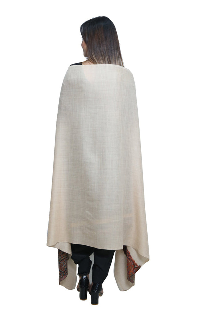 Melange Kani Jacquard Women's Shawl With Palla