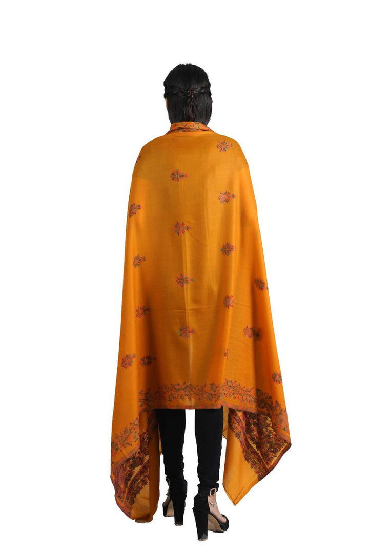 Woven Corner Design Women's Shawl