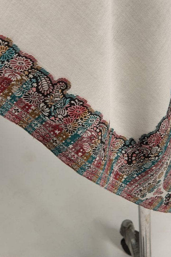 Contrast Palla Jacquard Women's Stole
