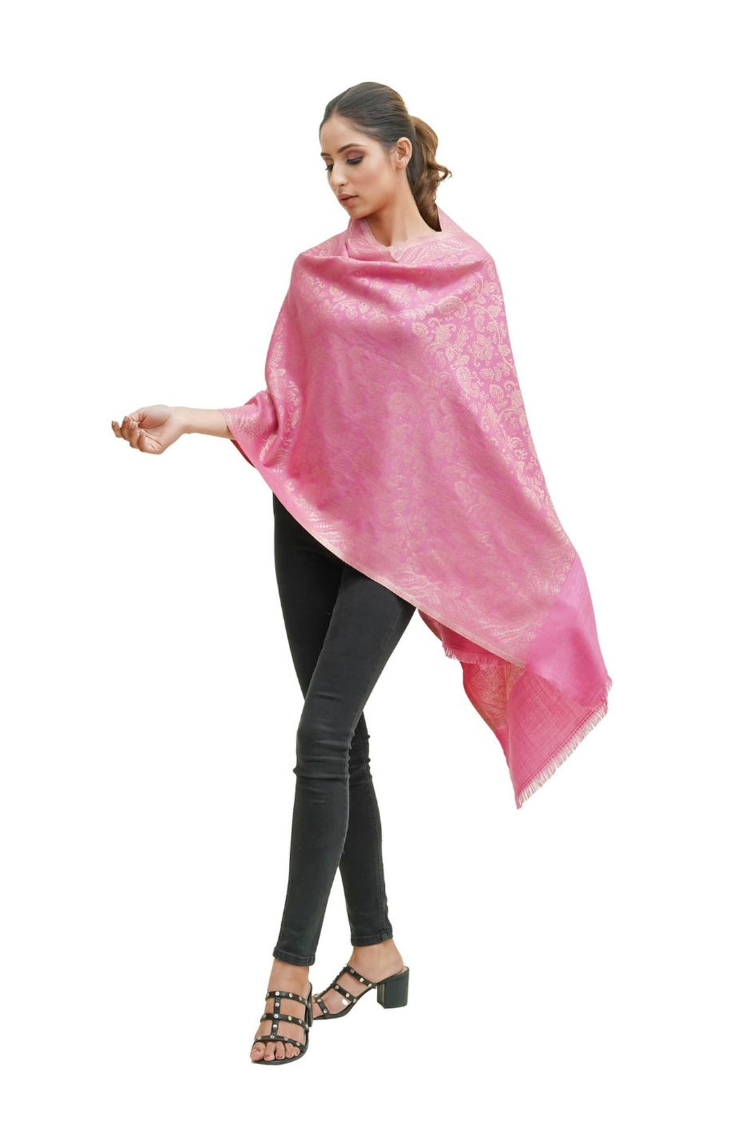 Kani Women's Stole With Zari