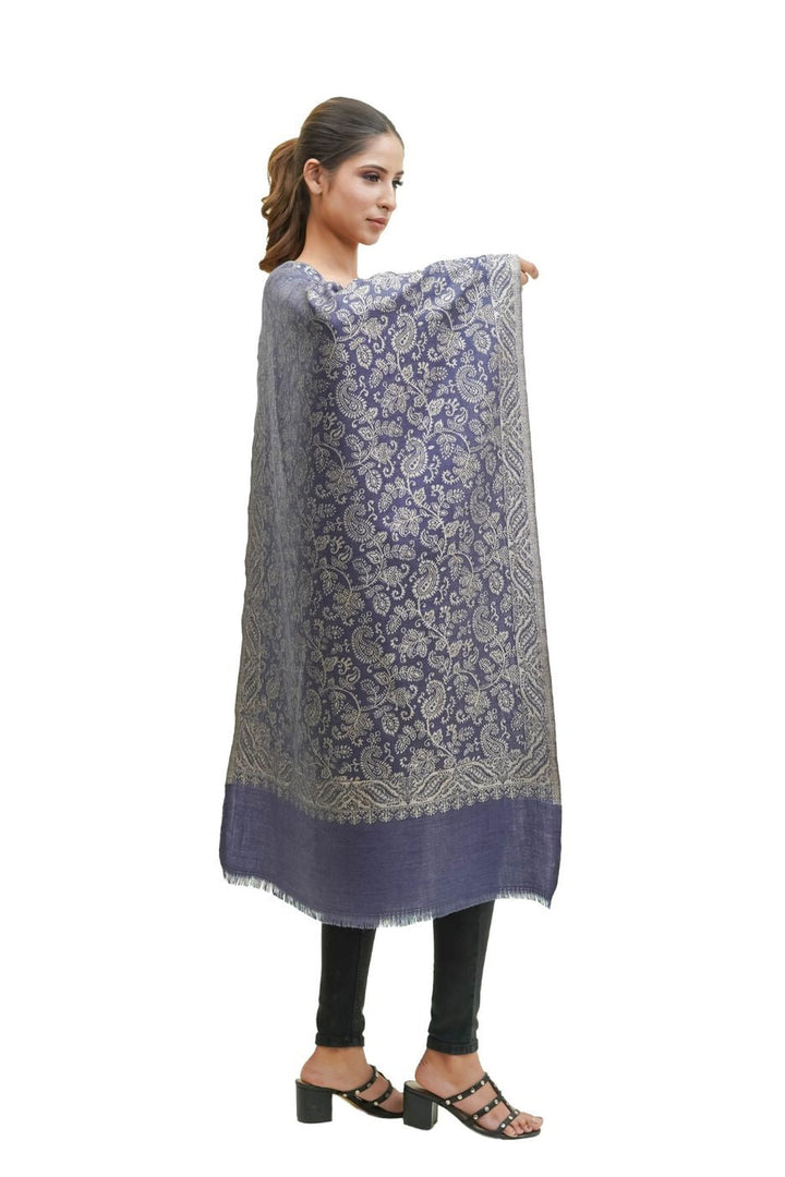 Kani Women's Stole With Zari