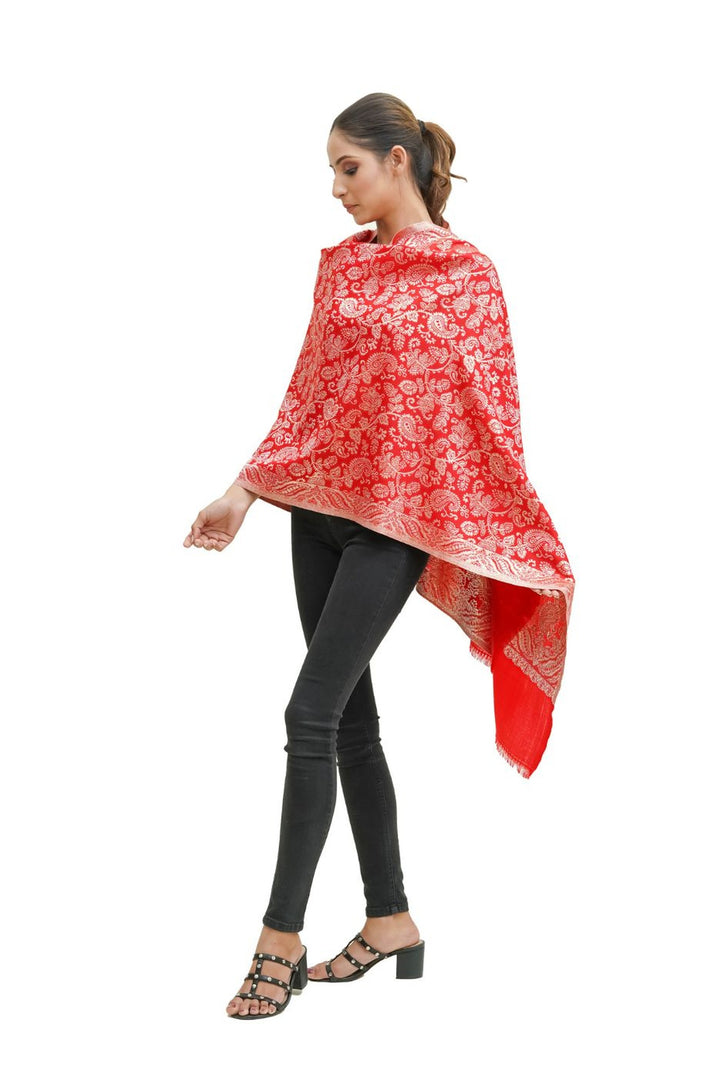 Kani Women's Stole With Zari