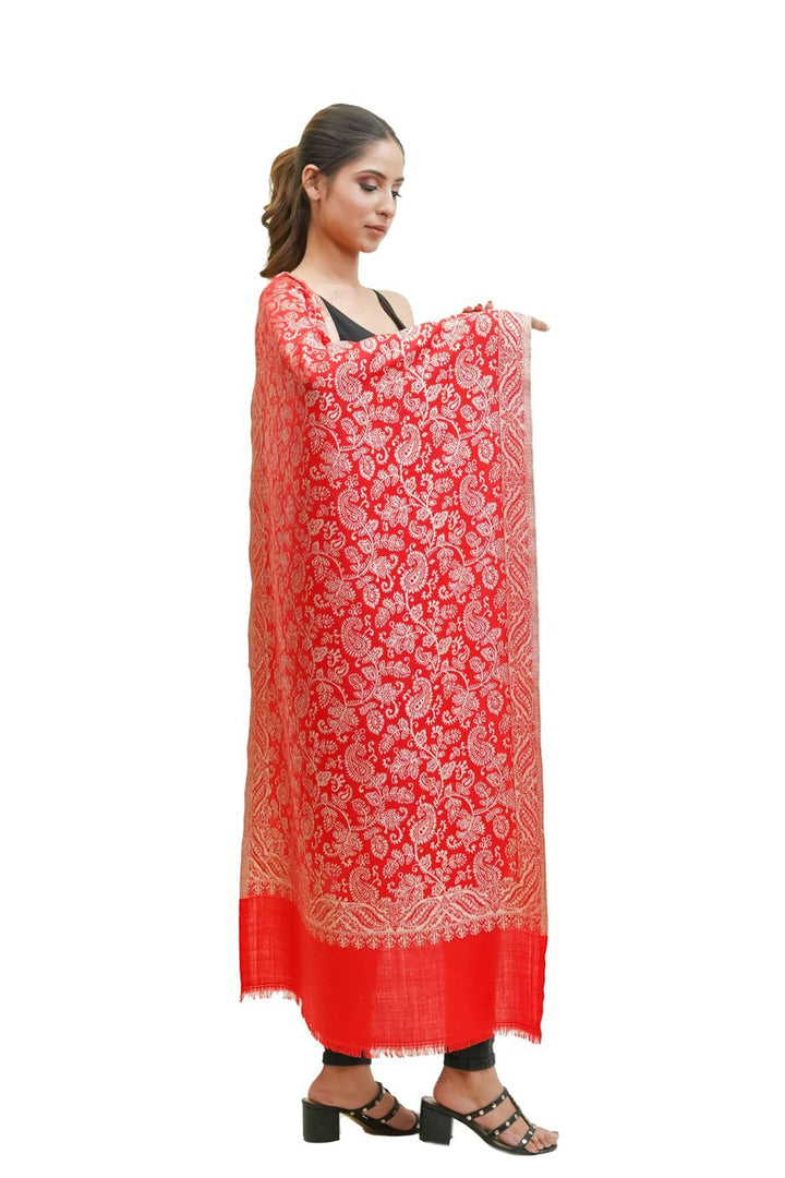 Kani Women's Stole With Zari
