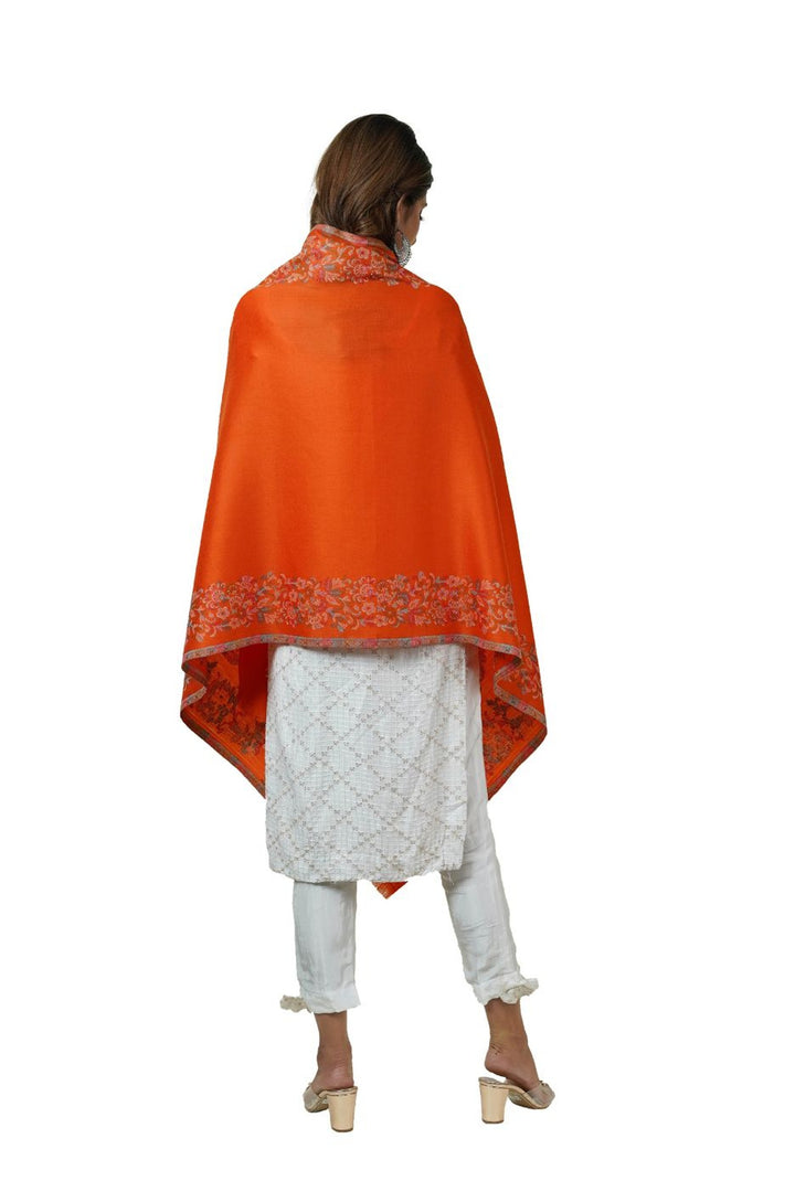 Merino Wool Jacquard Women's Stole