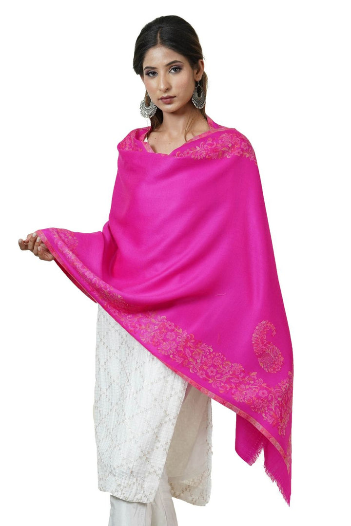 Merino Wool Jacquard Women's Stole