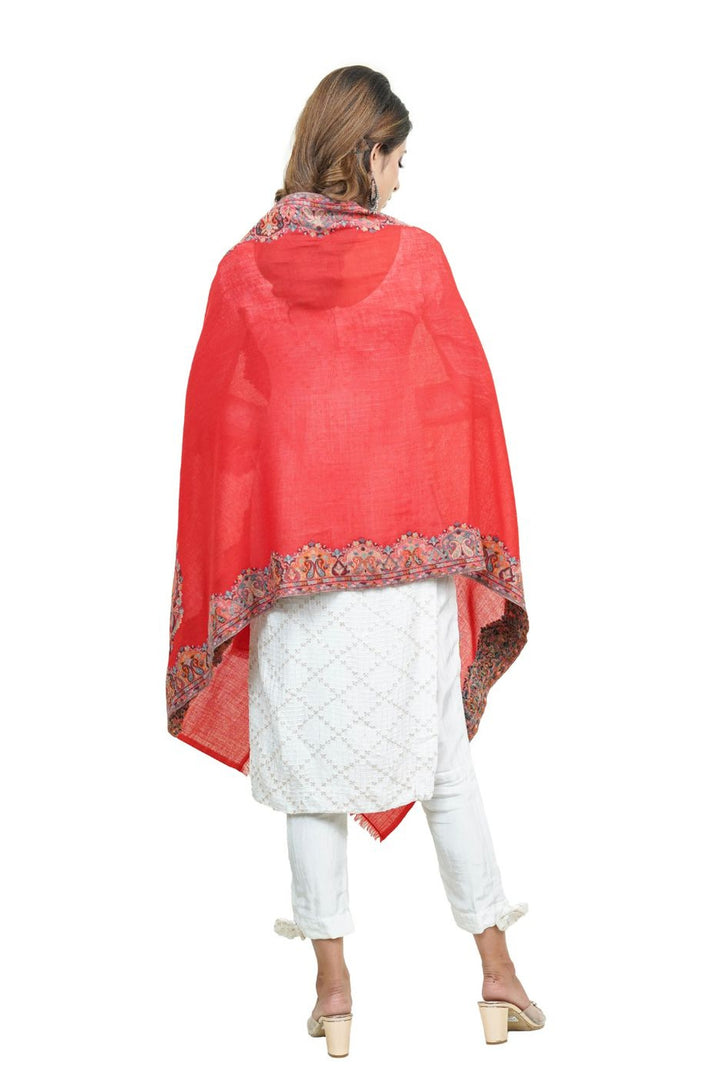 Kani Border Design Women's Stole