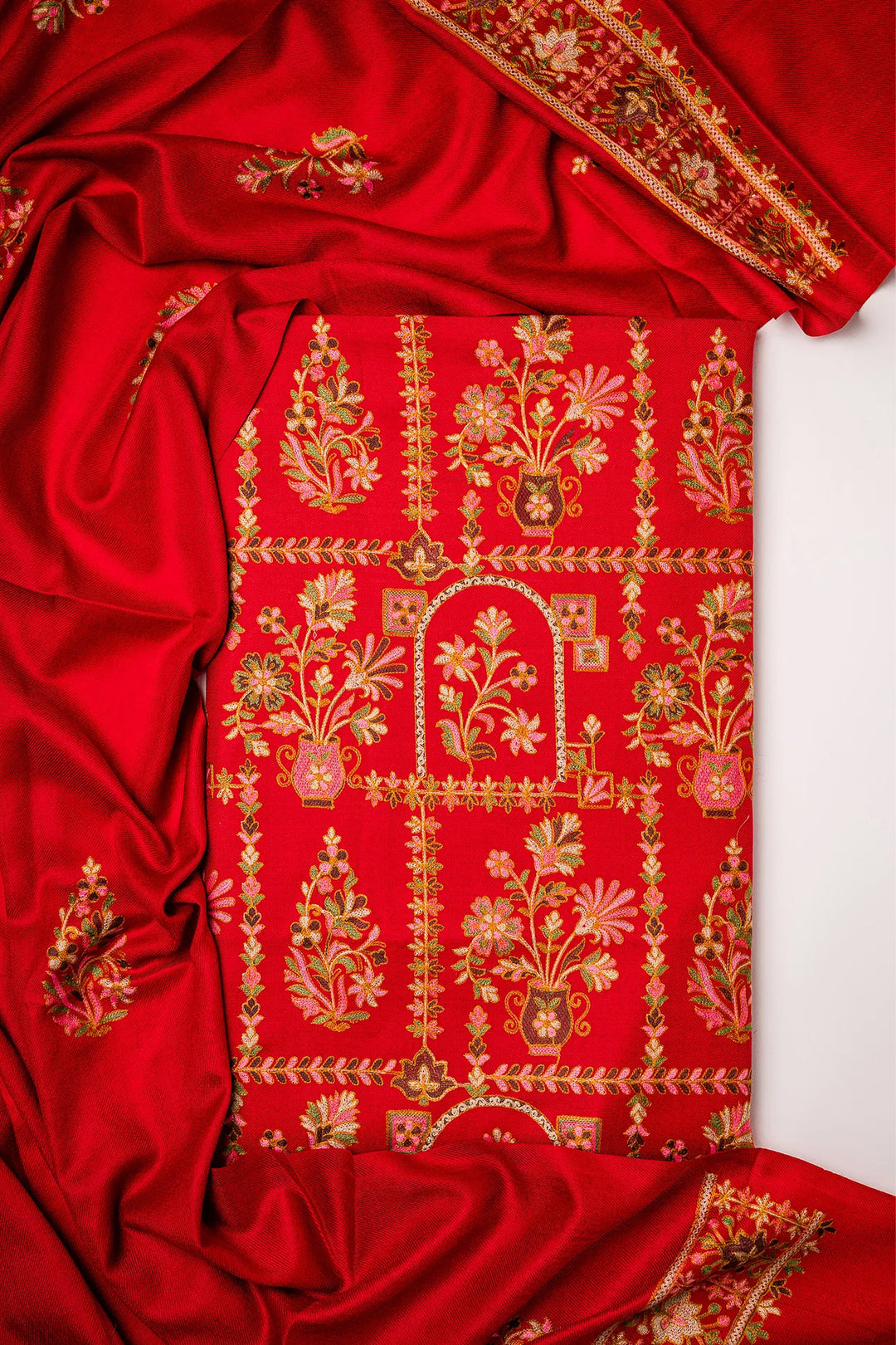 Kajol Jaal Embroidered Unstitched Suit