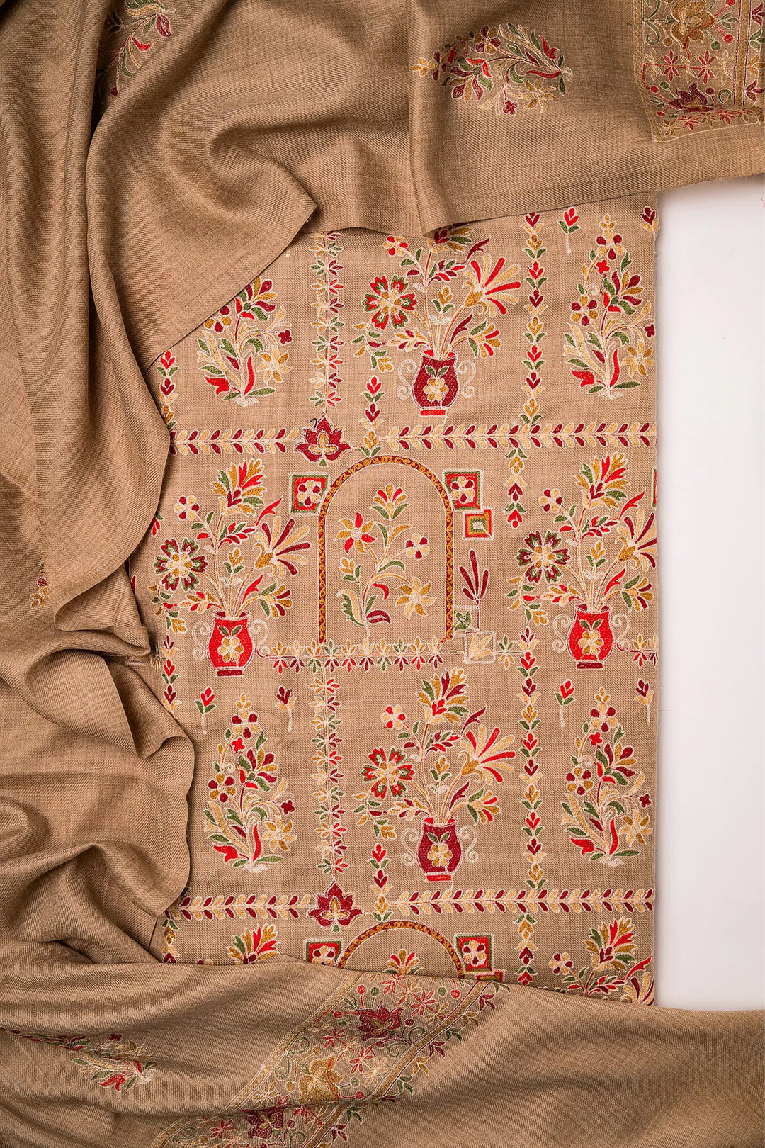 Kajol Jaal Embroidered Unstitched Suit