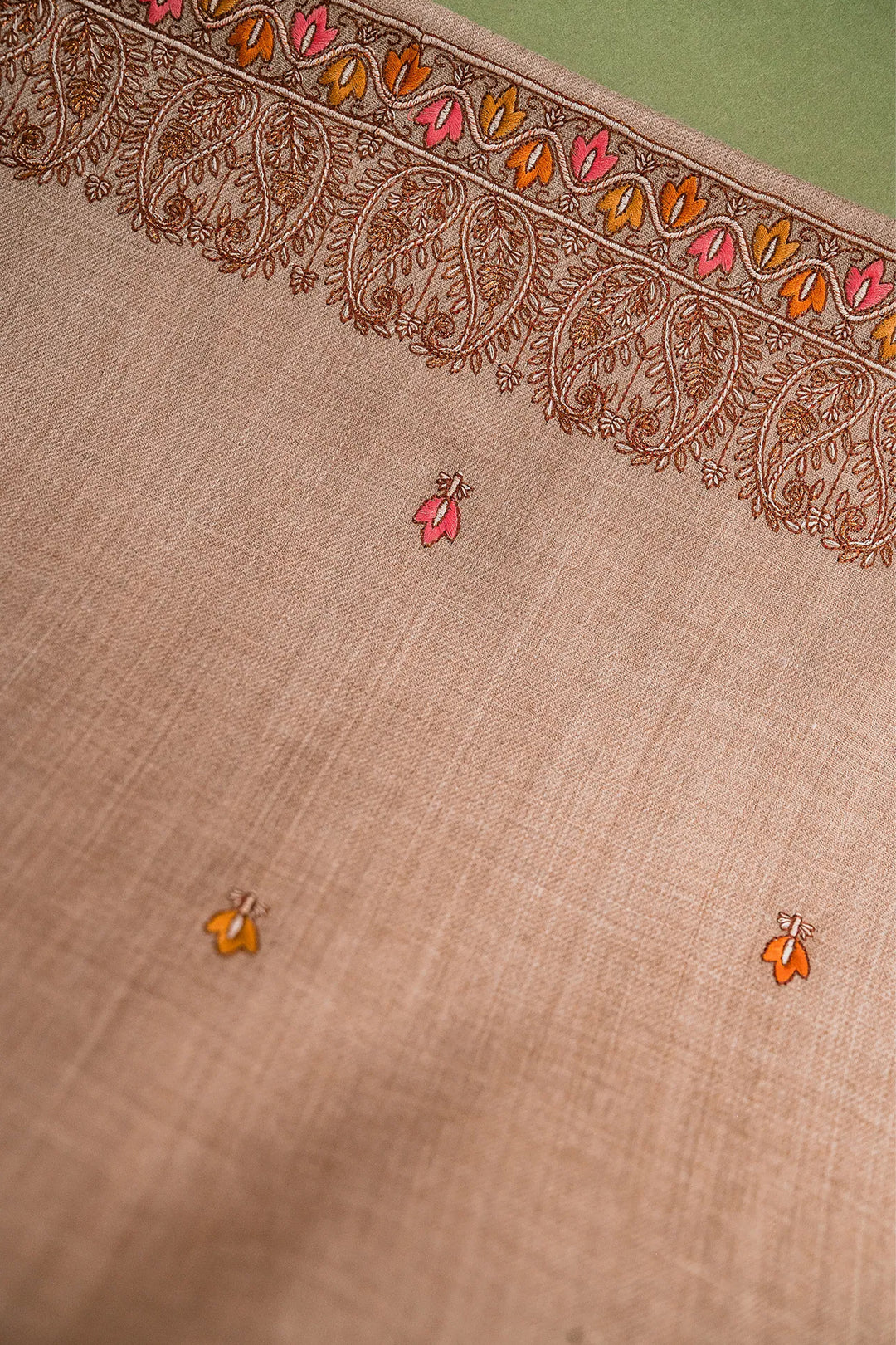 Madhubala Embroidered Unstitched Suit With Zari