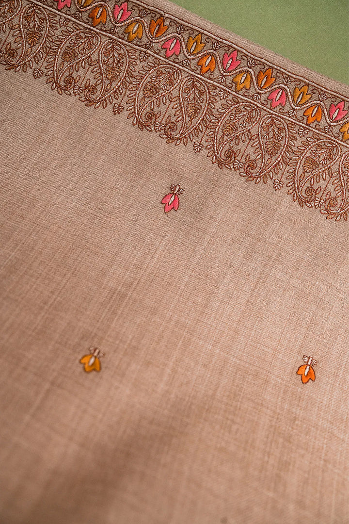 Madhubala Embroidered Unstitched Suit With Zari