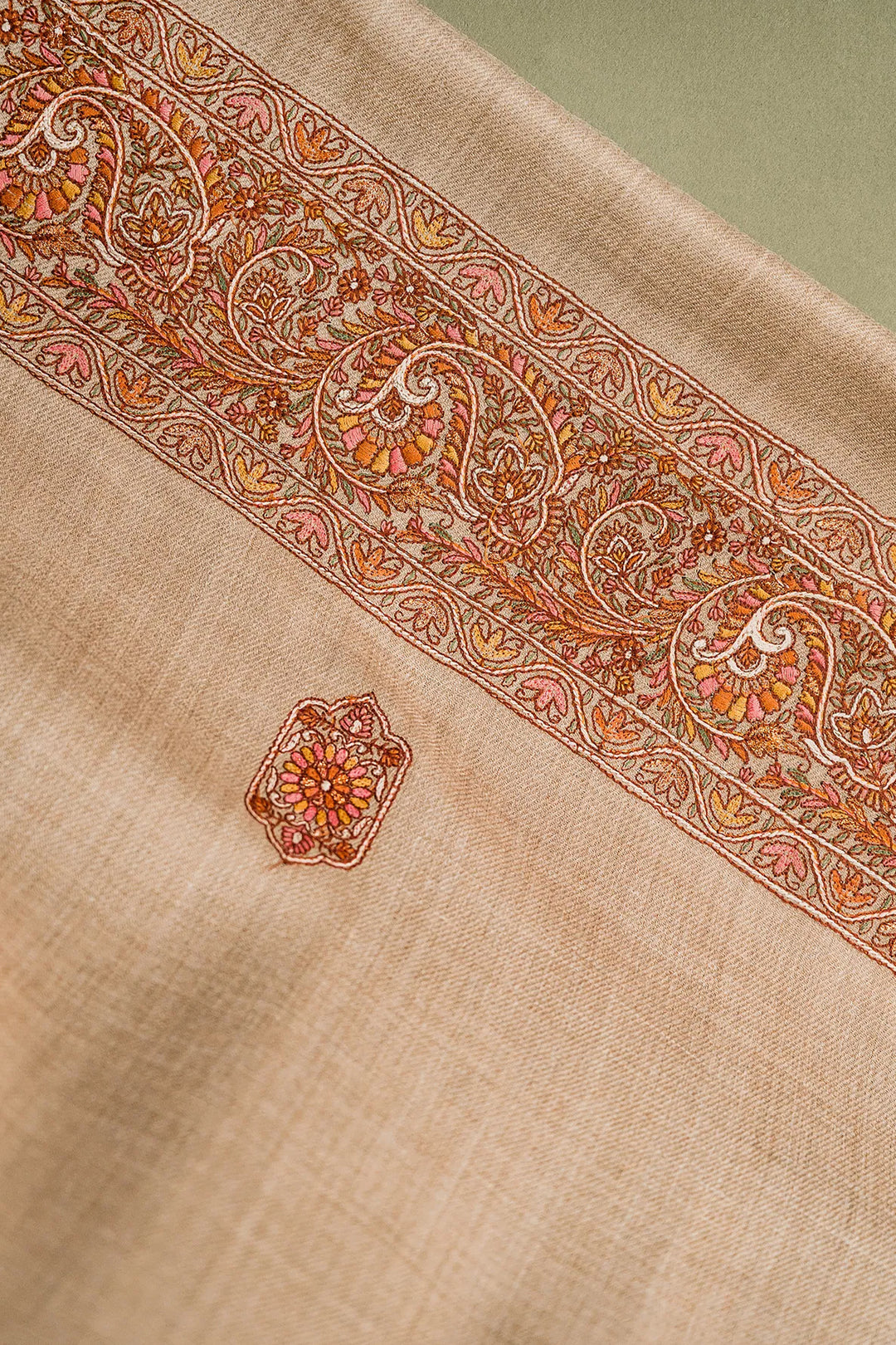 Mahima Embroidered Unstitched Suit With Zari