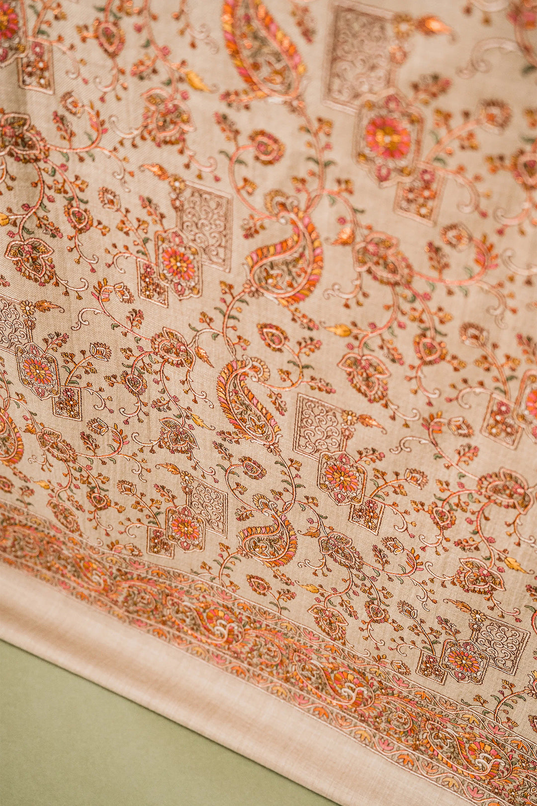 Mahima Embroidered Unstitched Suit With Zari