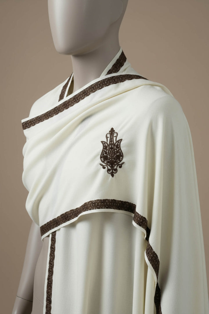 Multihead Embroidered Shawl for Men