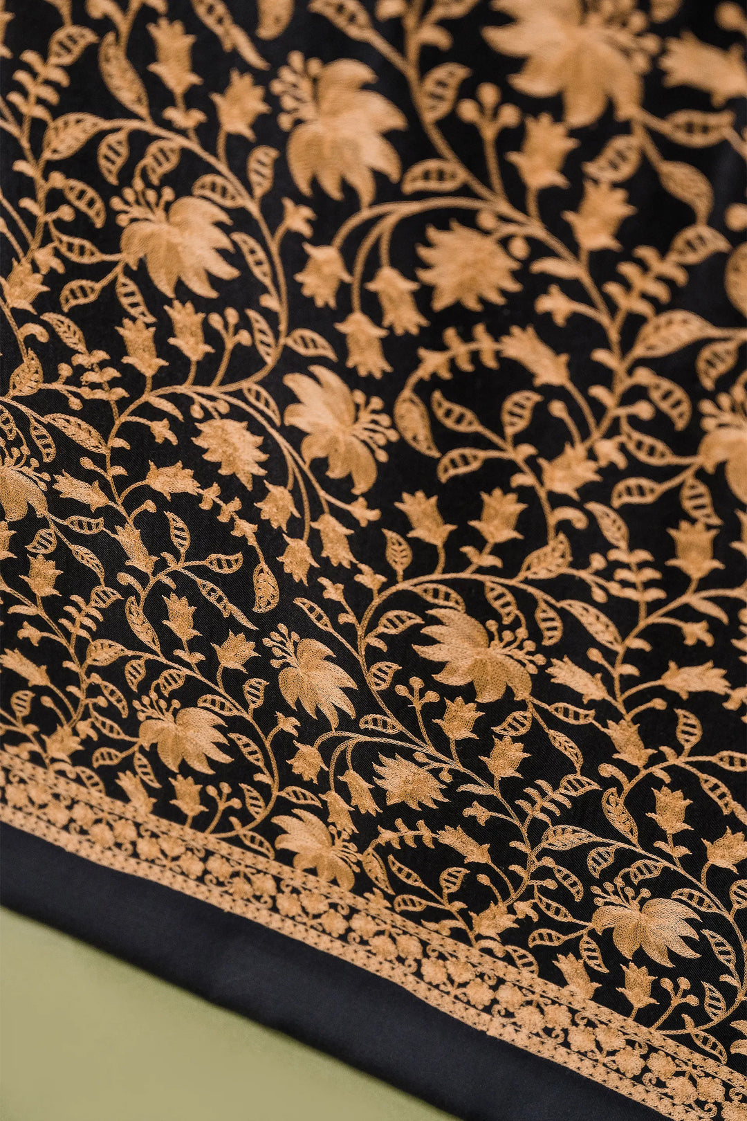 Priyanka Jaal Embroidered Unstitched Suit With Jaal Dupatta