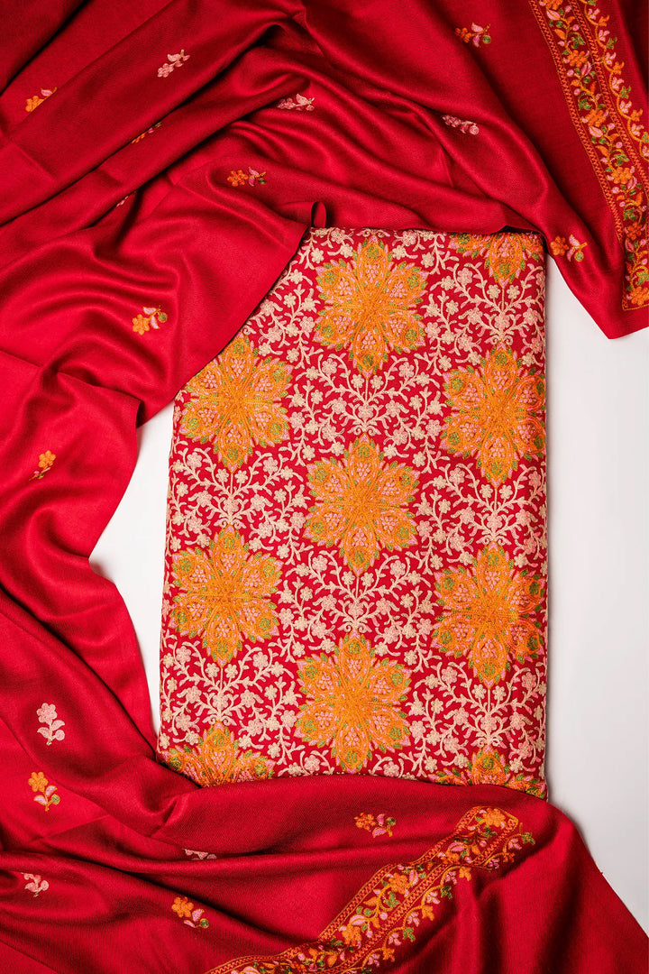 Twinkle Buti Embroidered Unstitched Suit